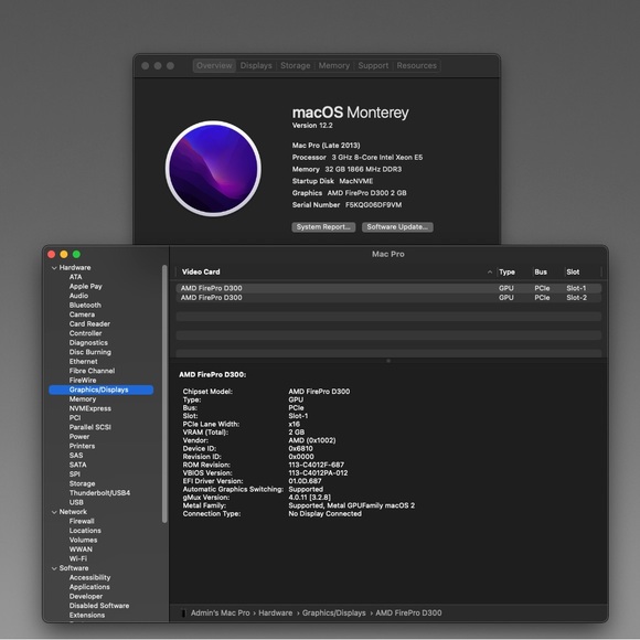 2013 Mac Pro ‘Trashcan’ Fully Refurbished and Upgraded - Picture 7 of 8